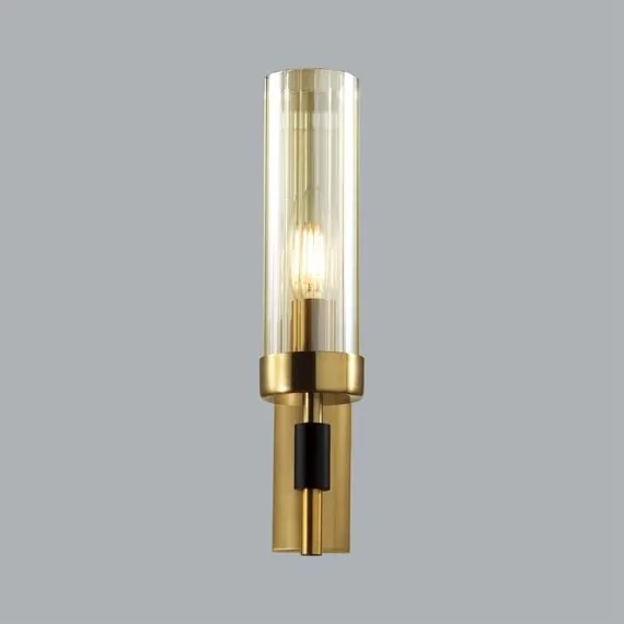 LUMION 6538/1W CLASSI LN23 34 чёрный, латунь Бра E14 1*40W 220V SHARON, изображение 3