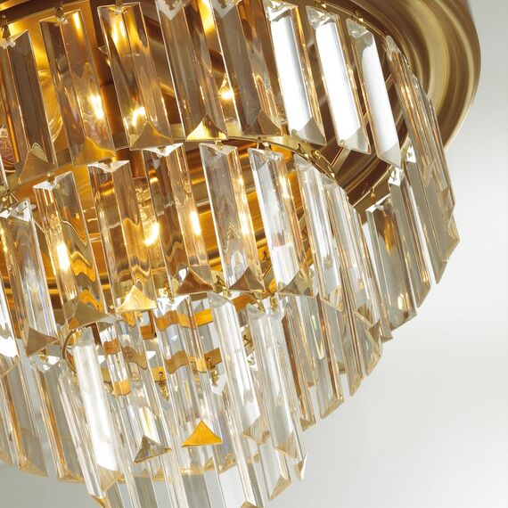 LUMION 5257/4C CLASSI LN23 84 латунь Люстра потолочная E14 4*40W 220V ZAHA, изображение 5