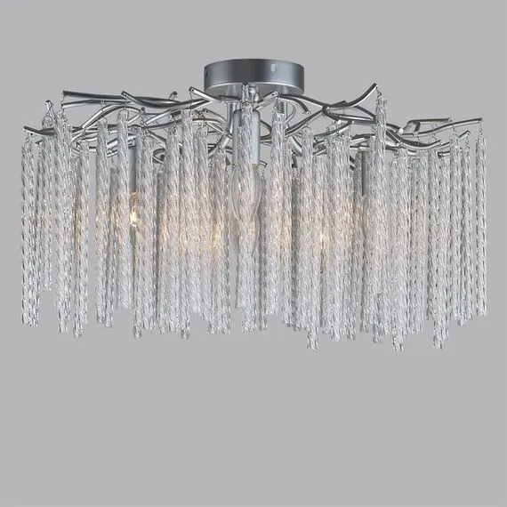 LUMION 6521/6C CLASSI LN23 000 серебристый Люстра потолочная E14 6*40W 220V MISS, изображение 3
