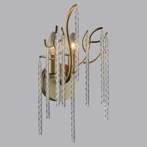 LUMION 6520/2W CLASSI LN23 43 матовое золото Бра E14 2*40W 220V MISS, изображение 3