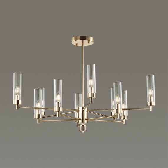 LUMION 5274/10C CLASSI LN23 36 золотой Люстра потолочная E14 10*40W 220V KAMILLA, изображение 3