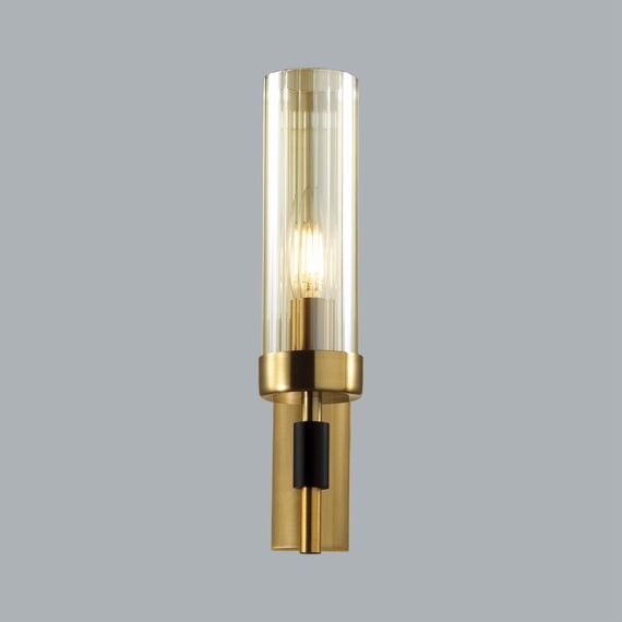 LUMION 6538/1W CLASSI LN23 34 чёрный, латунь Бра E14 1*40W 220V SHARON, изображение 3