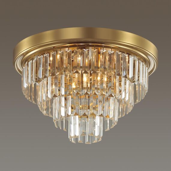 LUMION 5257/6C CLASSI LN23 84 латунь Люстра потолочная E14 6*40W 220V ZAHA, изображение 5