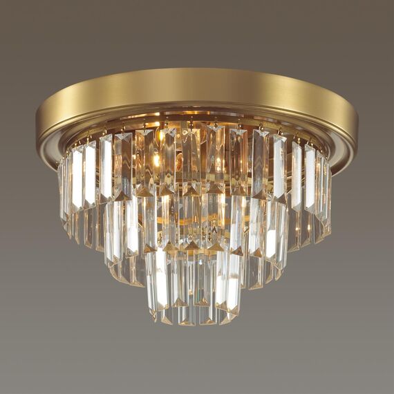 LUMION 5257/4C CLASSI LN23 84 латунь Люстра потолочная E14 4*40W 220V ZAHA, изображение 4