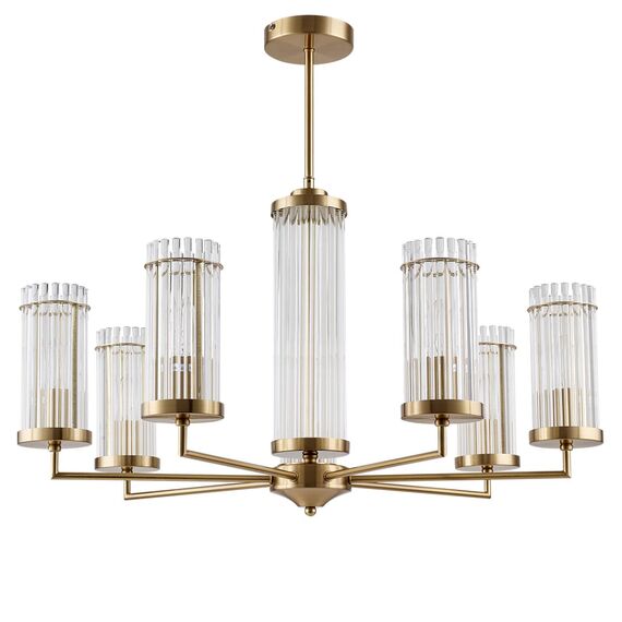 LUMION 6527/7 CLASSI LN23 32 латунь Люстра E14 7*40W 220V ELLOW