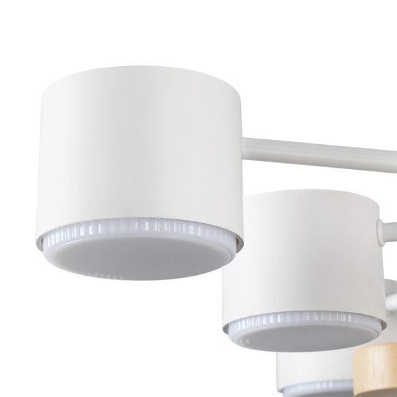 LUMION 8196/10C COMFI LN25 262 белый, металл/дерево/пластик Потолочный светильник LED GX53 10*9W 220V RONDO, изображение 8