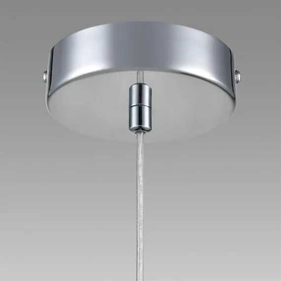 LUMION 8102/1A COMFI LN25 326 хром/прозрачный металл/металл Подвес Е14 1*40W 220V ISHA, изображение 8