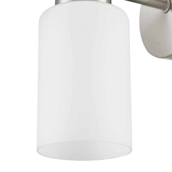 LUMION 8099/1W COMFI LN25 76 никель/белый металл/стекло Бра Е14 1*40W 220V MAVE, изображение 7