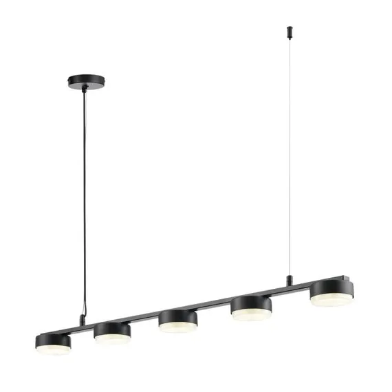 LUMION 8117/5 COMFI LN25 196 черный, металл Подвесной светильник LED GX53 5*7W 220V TORINA, изображение 7
