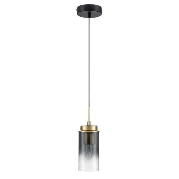 LUMION 8101/1A COMFI LN25 325 черный/бронза металл/стекло Подвес Е14 1*40W 220V ISHA