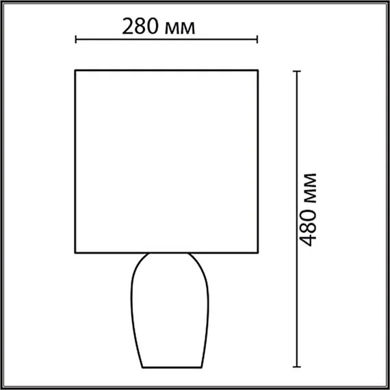 LUMION 8118/1T COMFI LN25 000 серый, керамика/текстиль Настольная лампа E27 1*60W 220V AVALONA, изображение 2