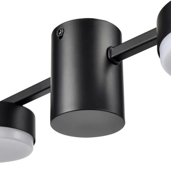 LUMION 8187/8C COMFI LN25 207 черный, металл Люстра потолочная LED GX53 8*7W 220V SANATA, изображение 7