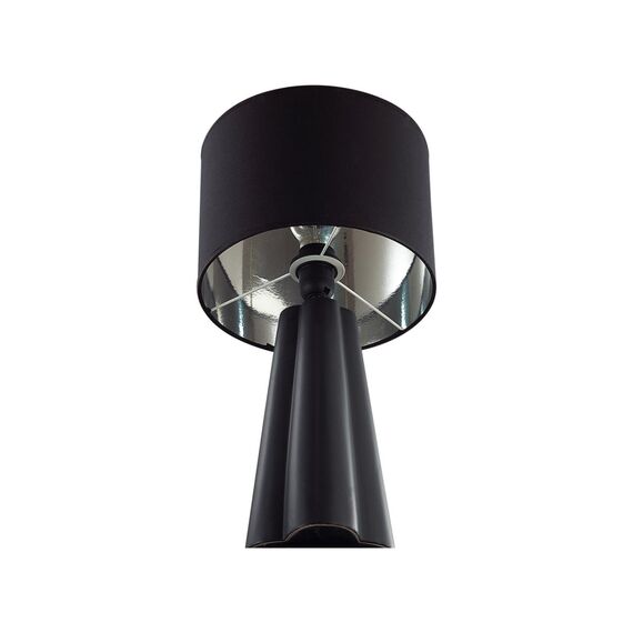 LUMION 8124/1T COMFI LN25 376 черный, керамика/текстиль Настольная лампа E27 1*60W 220V HINAMI, изображение 3