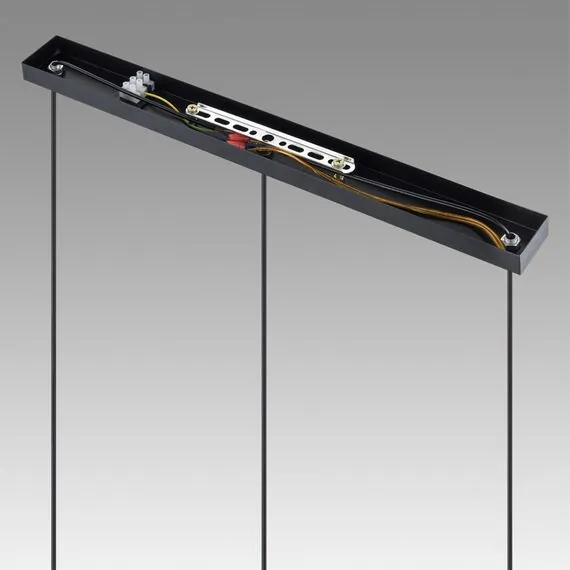 LUMION 8101/3A COMFI LN25 325 черный/бронза металл/стекло Подвес Е14 3*40W 220V ISHA, изображение 7