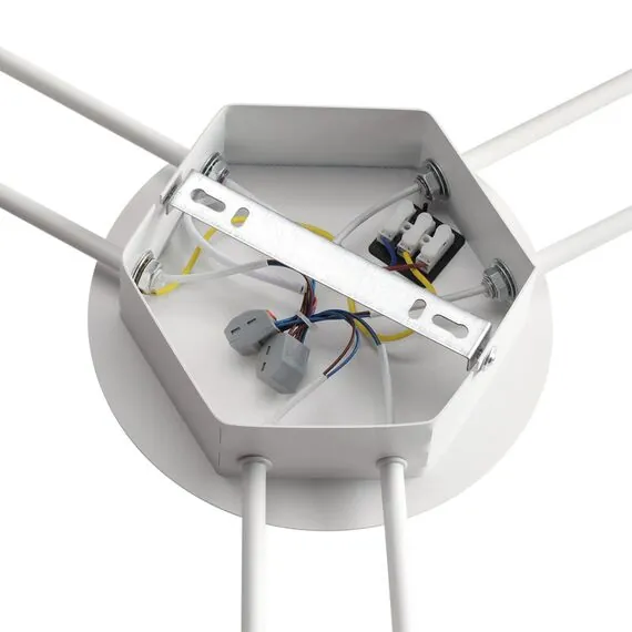 LUMION 8235/6C COMFI LN25 200 белый, металл Люстра потолочная LED GX53 6*12W 220V GARETA, изображение 7