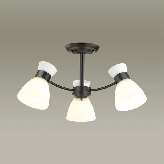LUMION 4534/3C COMFI LN21 82 черный Люстра потолочная E27 3*60W 220V WILMA, изображение 3