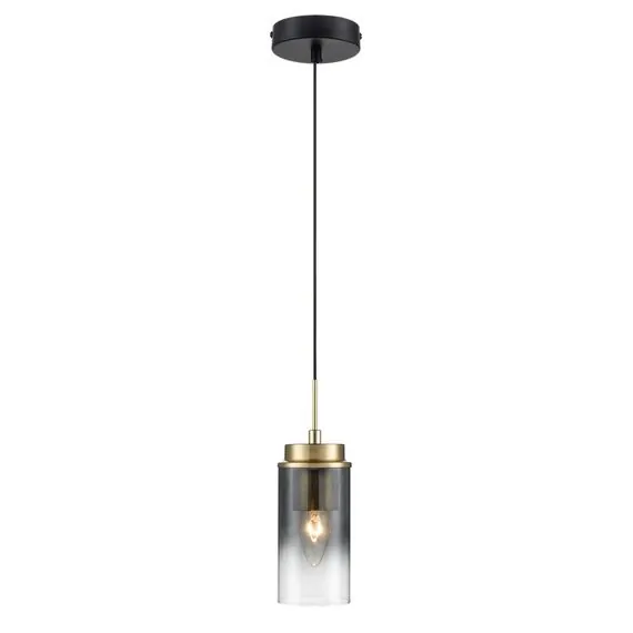 LUMION 8101/1A COMFI LN25 325 черный/бронза металл/стекло Подвес Е14 1*40W 220V ISHA, изображение 5