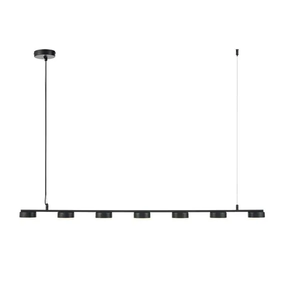 LUMION 8117/7 COMFI LN25 196 черный, металл Подвесной светильник LED GX53 7*7W 220V TORINA, изображение 6