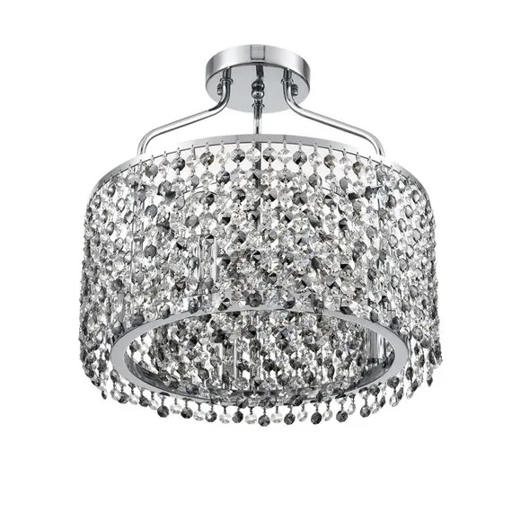 LUMION 8244/5C CLASSI LN25 150 хром, металл/хрусталь Люстра потолочная E14 5*40W 220V LAYLA