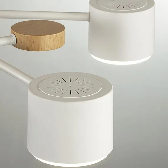 LUMION 8195/7C COMFI LN25 262 белый, металл/дерево/пластик Потолочный светильник LED GX53 7*9W 220V RONDO, изображение 8