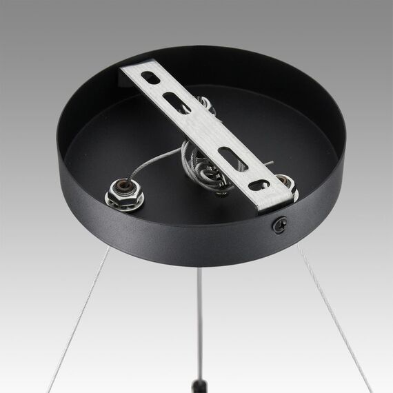 LUMION 8242/9 COMFI LN25 203 черный металл Светильник подвесной LED GX53 8*7W 220V LUAZANA, изображение 6