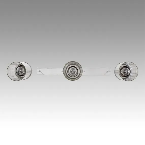 LUMION 8102/3A COMFI LN25 326 хром/прозрачный металл/металл Подвес Е14 3*40W 220V ISHA, изображение 4