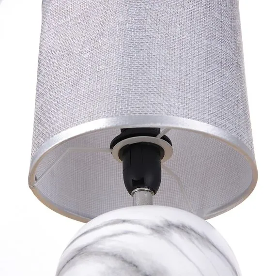 LUMION 8230/1T CLASSI LN25 382 серый, керамика/текстиль Настольная лампа E14 1*40W 220V KOHALA, изображение 3