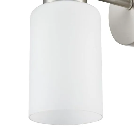 LUMION 8099/1W COMFI LN25 76 никель/белый металл/стекло Бра Е14 1*40W 220V MAVE, изображение 7