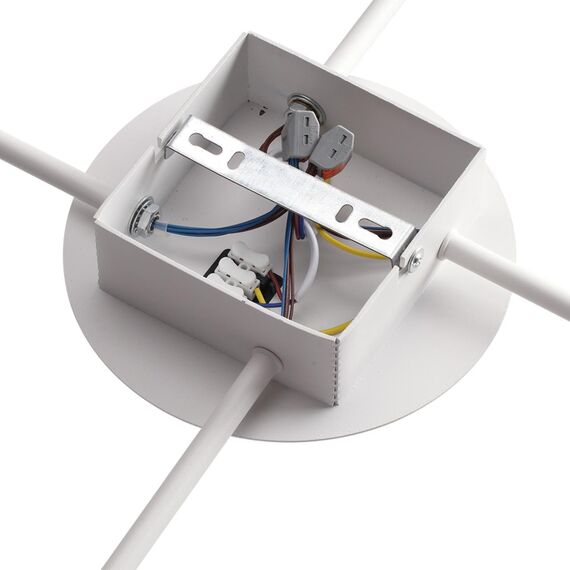 LUMION 8235/12C COMFI LN25 200 белый, металл Люстра потолочная LED GX53 12*12W 220V GARETA, изображение 7