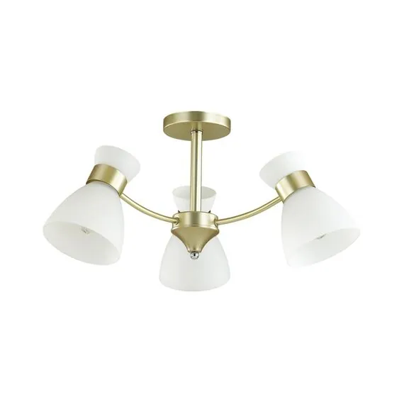 LUMION 4535/3C COMFI LN21 80 матовое золото Люстра потолочная E27 3*60W 220V WILMA