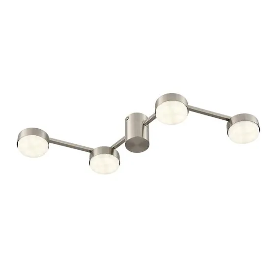 LUMION 8116/4C COMFI LN25 208 никель, металл Люстра потолочная LED GX53 4*7W 220V SANATA, изображение 6