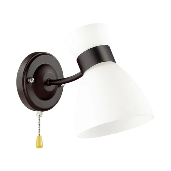 LUMION 4534/1W COMFI LN21 82 черный Бра E27 1*60W 220V WILMA