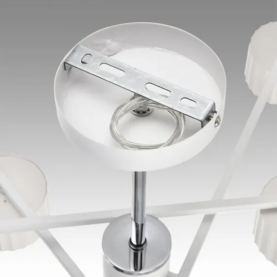LUMION 8241/6C COMFI LN25 202 белый/хром, металл Люстра потолочная LED GX53 6*7W 220V KARINA, изображение 8