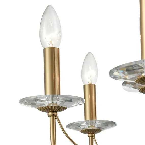 LUMION 8033/16 CLASSI LN25 16 медь, металл/стекло Люстра подвесная Е14 16*40W 220V INCANTO, изображение 10