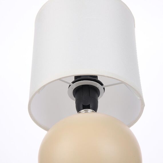 LUMION 8224/1T CLASSI LN25 383 желтый, керамика/текстиль Настольная лампа E14 1*40W 220V OCTAVIA, изображение 3