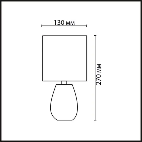 LUMION 8159/1T COUNTY LN25 000 белый, керамика/текстиль Настольная лампа E14 1*40W 220V ASELA, изображение 2