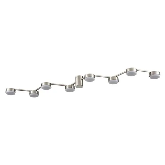 LUMION 8116/8C COMFI LN25 208 никель, металл Люстра потолочная LED GX53 8*7W 220V SANATA
