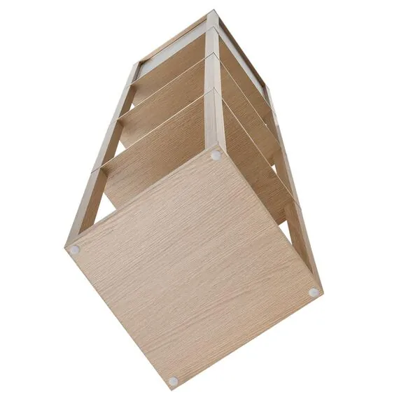 LUMION 8091/1F COMFI LN25 361 дерево/белый, дерево/текстиль Торшер Е27 1*60W 220V PRACTIC, изображение 6