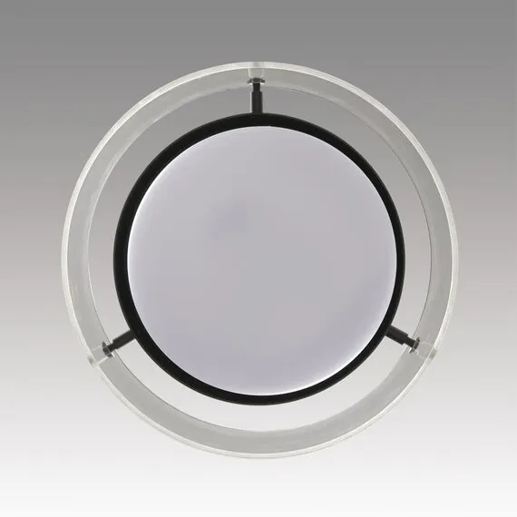 LUMION 8232/1 COMFI LN25 193 черный/прозрачный, металл/стекло Подвес LED GX70 1*10W 220V NATALINA, изображение 4