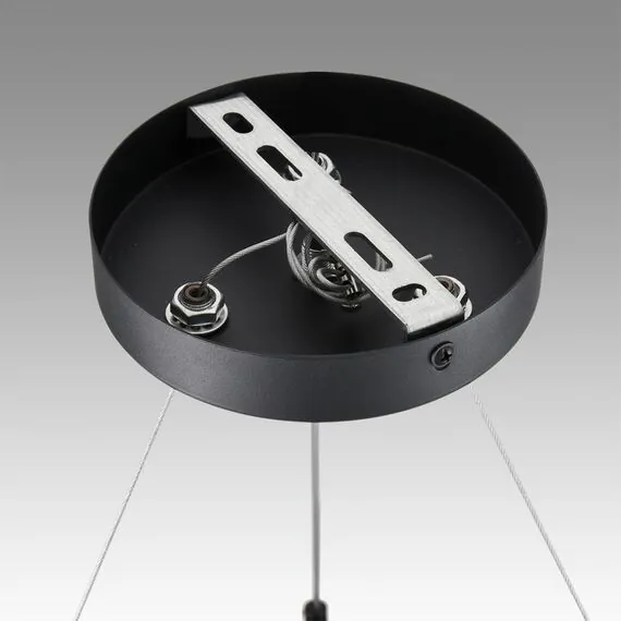 LUMION 8242/9 COMFI LN25 203 черный металл Светильник подвесной LED GX53 8*7W 220V LUAZANA, изображение 6