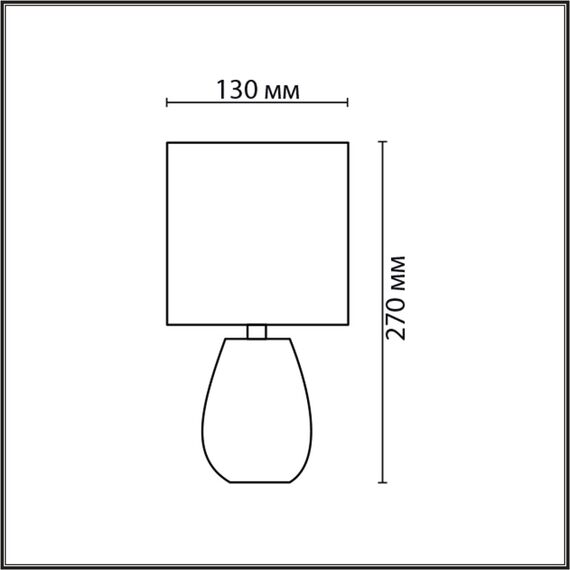 LUMION 8160/1T COUNTY LN25 000 бежевый, керамика/текстиль Настольная лампа E14 1*40W 220V ASELA, изображение 2