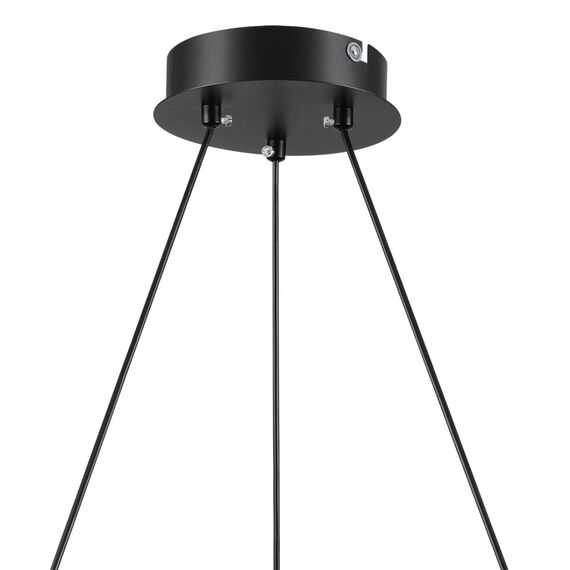 LUMION 8233/9 COMFI LN25 209 черный/золото, металл Подвесной светильник GU10 LED 9*7W 220V LAMINA, изображение 7