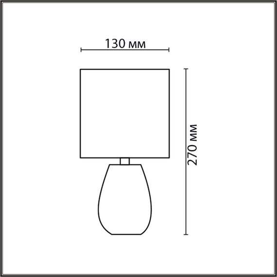 LUMION 8161/1T COUNTY LN25 000 серый, керамика/текстиль Настольная лампа E14 1*40W 220V ASELA, изображение 2