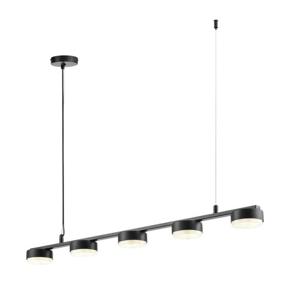 LUMION 8117/5 COMFI LN25 196 черный, металл Подвесной светильник LED GX53 5*7W 220V TORINA, изображение 7