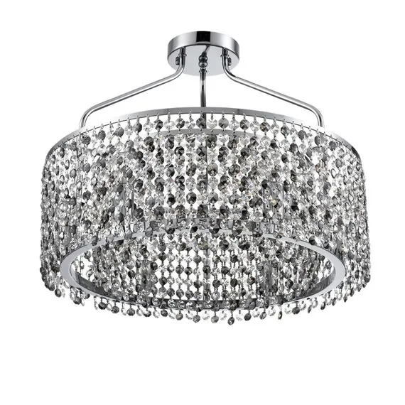 LUMION 8244/6C CLASSI LN25 150 хром, металл/хрусталь Люстра потолочная E14 6*40W 220V LAYLA