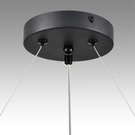 LUMION 8242/9 COMFI LN25 203 черный металл Светильник подвесной LED GX53 8*7W 220V LUAZANA, изображение 7