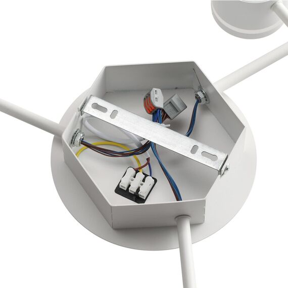 LUMION 8235/9C COMFI LN25 200 белый металл Люстра потолочная LED GX53 9*12W 220V GARETA, изображение 7