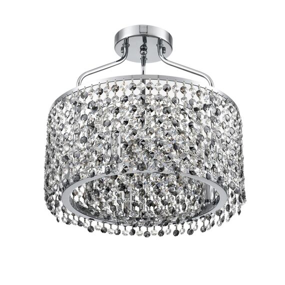 LUMION 8244/5C CLASSI LN25 150 хром, металл/хрусталь Люстра потолочная E14 5*40W 220V LAYLA