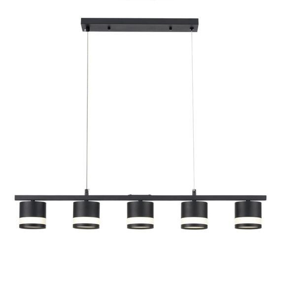 LUMION 8240/5 COMFI LN25 198 черный, металл/акрил Светильник подвесной LED GX53 5*7W 220V LANIKA, изображение 4