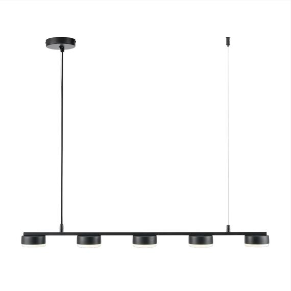 LUMION 8117/5 COMFI LN25 196 черный, металл Подвесной светильник LED GX53 5*7W 220V TORINA, изображение 6